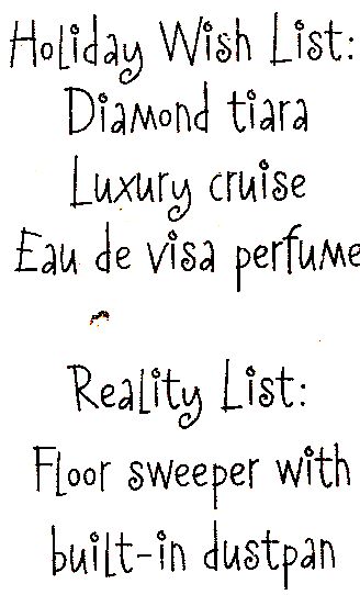 Holiday Wish List